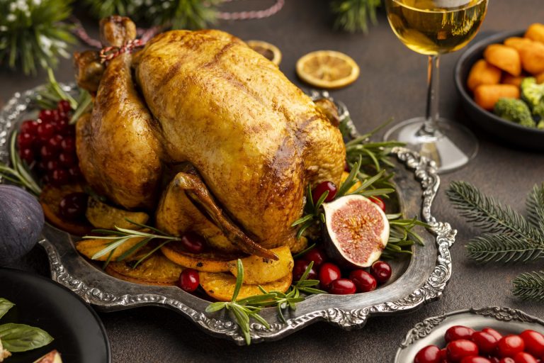 high-angle-assortment-christmas-food